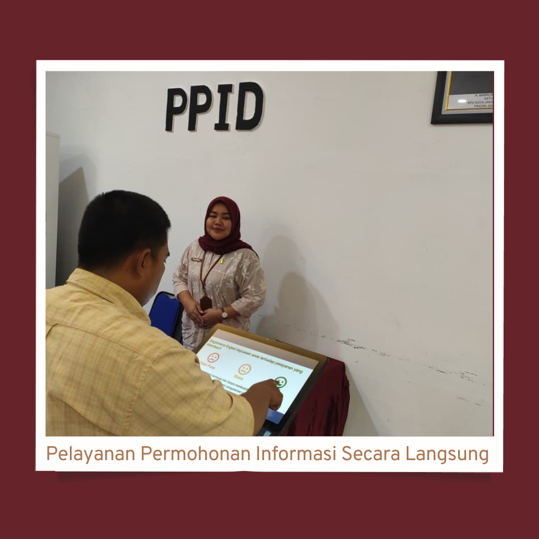 Pelayanan Informasi Publik Secara Langsung