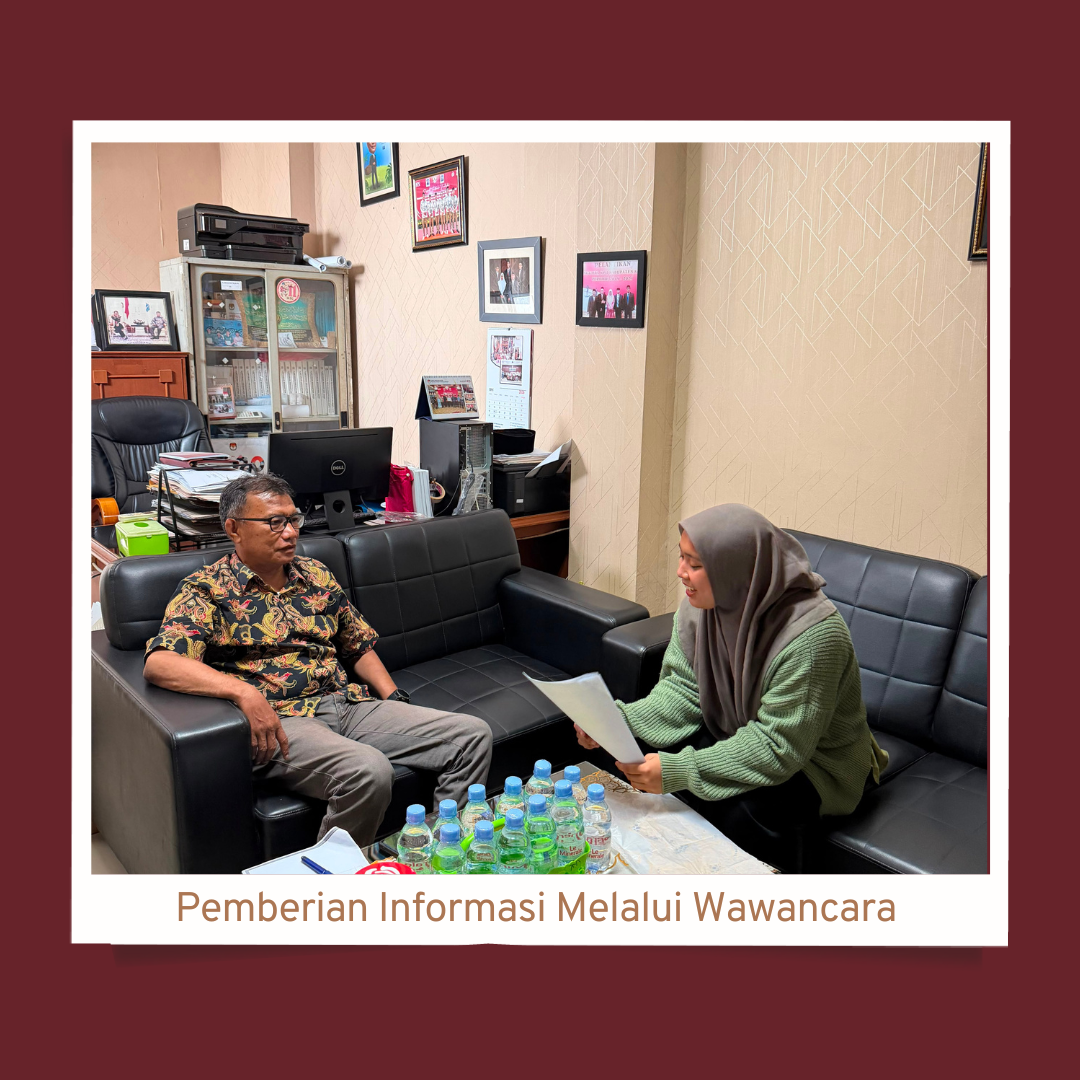 Pelayanan Informasi Publik Melalui Wawancara